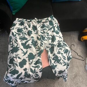 Floral Print cover up pants